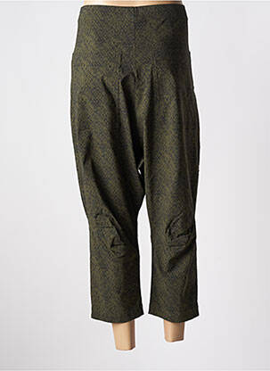Sarouel poches vert BLACK LABEL femme