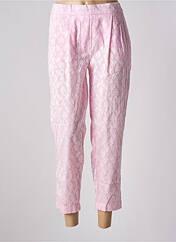 Pantacourt rose SUNDAY pour femme seconde vue