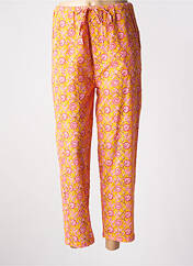 Pantalon 7/8 orange CHARLIE JOE pour femme seconde vue