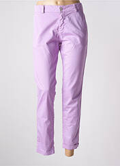 Pantalon 7/8 violet SUNDAY pour femme seconde vue