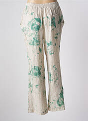 Pantalon droit beige LUUKAA pour femme seconde vue