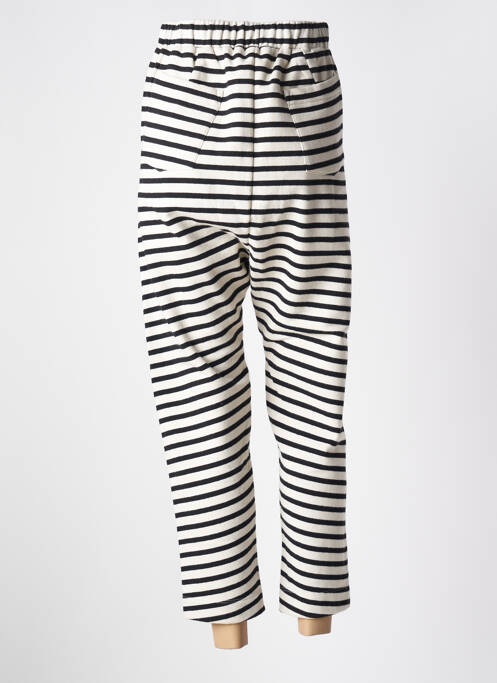 Pantalon 7/8 blanc URBAN BY ALEMBIKA femme