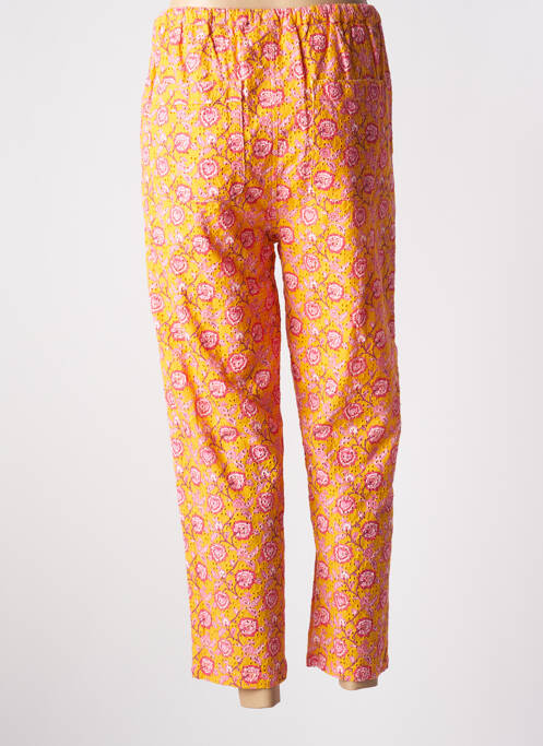 Pantalon 7/8 orange CHARLIE JOE pour femme