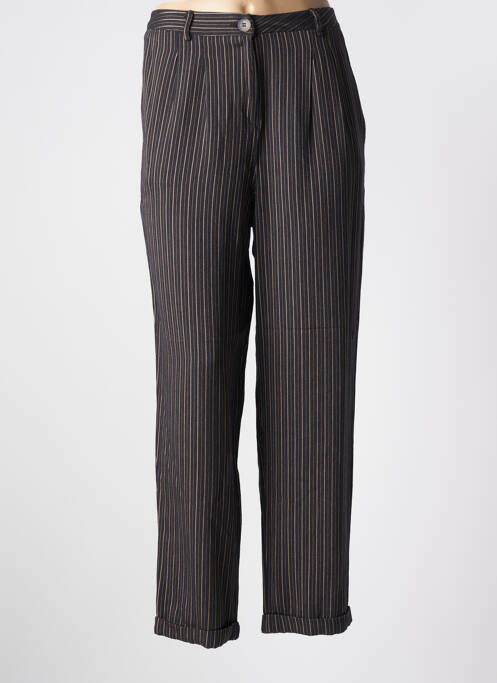 Pantalon droit noir LA FEE MARABOUTEE pour femme