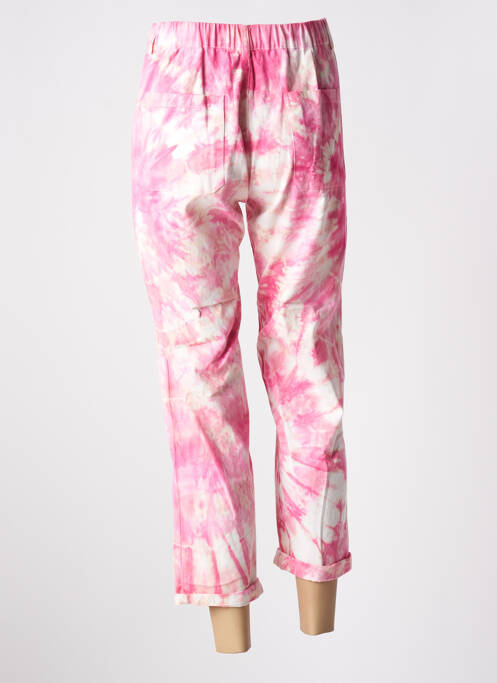 Pantalon droit rose CHARLIE JOE pour femme