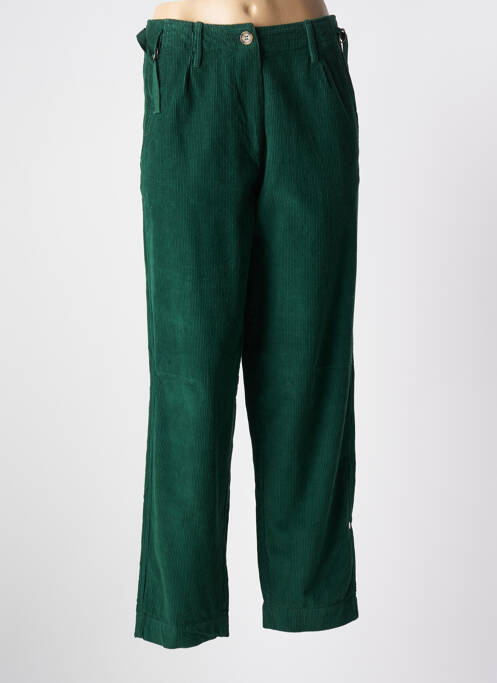 Pantalon droit vert CHARLIE JOE pour femme