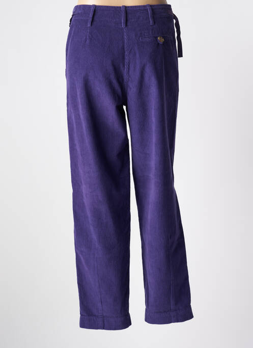 Pantalon droit violet CHARLIE JOE pour femme