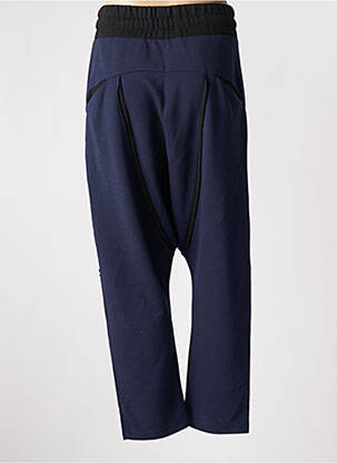 Sarouel stretch taille haute bleu CREA CONCEPT femme
