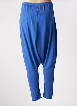 Sarouel stretch taille haute bleu BLACK LABEL femme