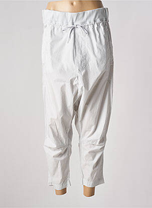 Sarouel poches taille haute gris BLACK LABEL femme