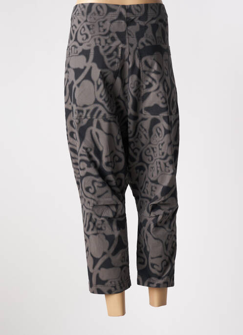 Sarouel gris BLACK LABEL pour femme