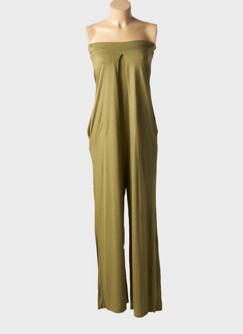 Combi-pantalon vert MAEVY pour femme