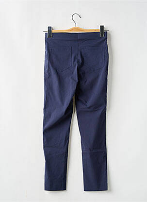Jegging tissage popeline taille normale bleu LAUREN VIDAL femme