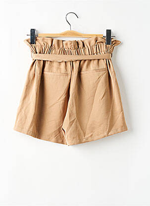 Short taille élastique taille haute beige MOLLY BRACKEN femme
