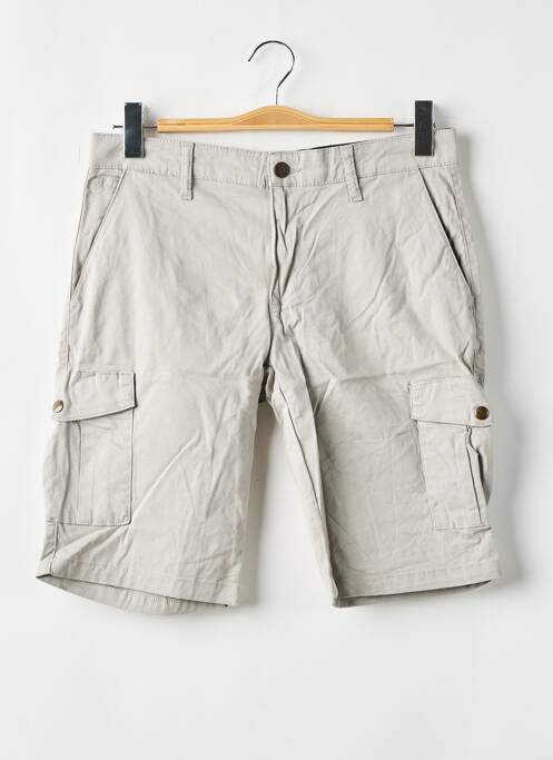 Bermuda gris BRUCE & BUTLER  pour homme