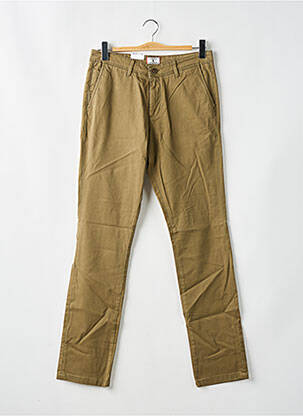 Pantalon chino stretch beige JACK & JONES homme