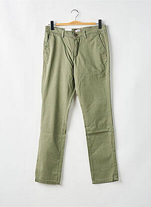 Pantalon chino stretch vert JACK & JONES homme