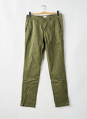 Pantalon chino stretch vert fonce JACK & JONES homme