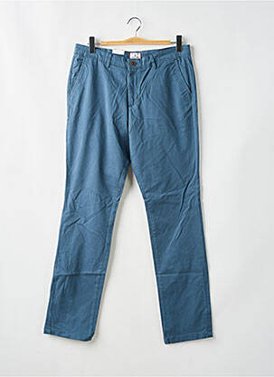 Pantalon chino stretch bleu JACK & JONES homme