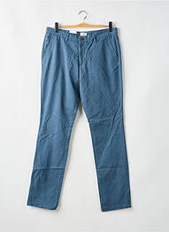 Pantalon chino stretch bleu JACK & JONES homme