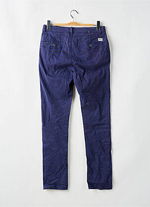Pantalon chino stretch taille normale bleu PETROL INDUSTRIES homme