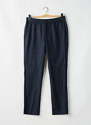 Pantalon slim tissage chiné taille normale bleu JACK & JONES homme