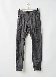Pantalon cargo poches taille normale gris JACK & JONES homme
