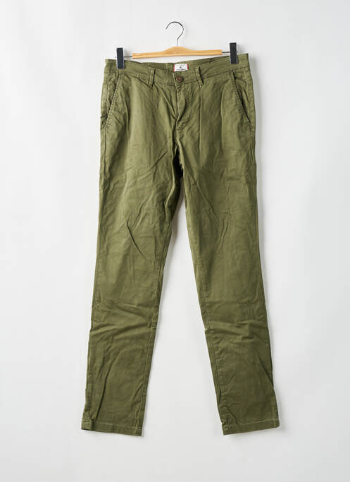 Pantalon chino stretch vert fonce JACK & JONES homme