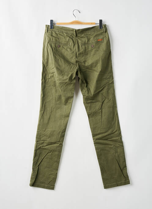 Pantalon chino stretch vert fonce JACK & JONES homme