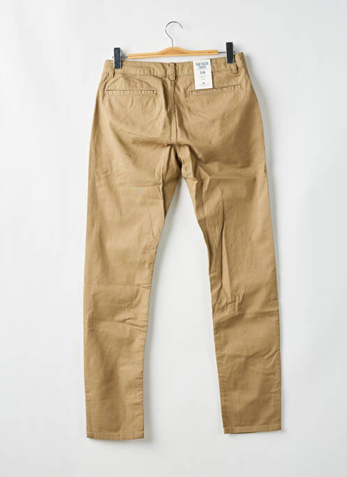Pantalon chino beige TOM TAILOR pour homme