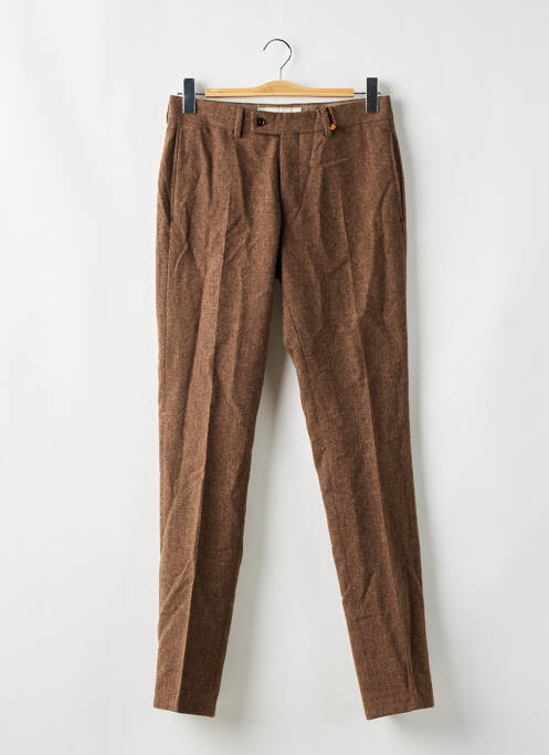 Pantalon slim marron L'IMPECCABLE MARCEL pour homme