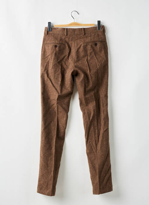 Pantalon slim marron L'IMPECCABLE MARCEL pour homme