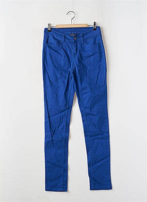 Jeans coupe slim taille basse taille basse bleu PIECES femme