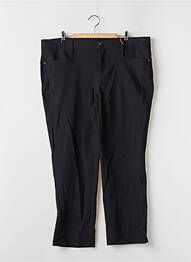Pantalon 7/8 taille à pinces taille normale noir STREET ONE femme