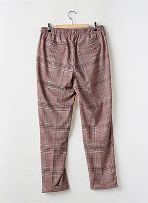 Pantalon chino taille normale taille normale rouge MORE & MORE femme