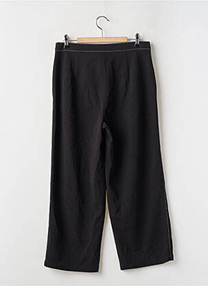 Pantalon 7/8 taille haute taille haute noir JACQUELINE DE YONG femme