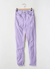 Jeans skinny violet ONLY pour femme seconde vue