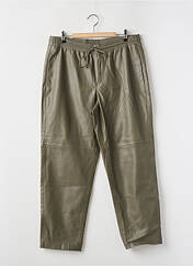 Pantalon droit vert MANGO pour femme seconde vue