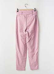 Pantalon droit violet ONLY pour femme seconde vue