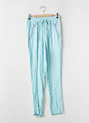 Pantalon slim bleu YERSE pour femme seconde vue