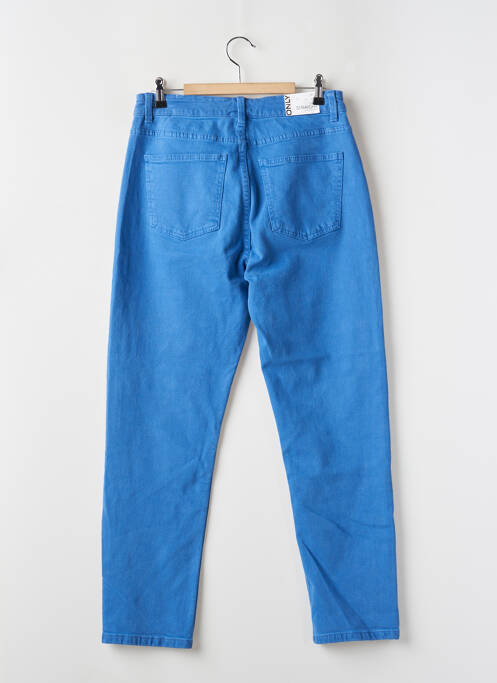 Jeans coupe droite bleu ONLY pour femme