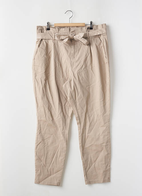 Pantalon chino marron VERO MODA pour femme