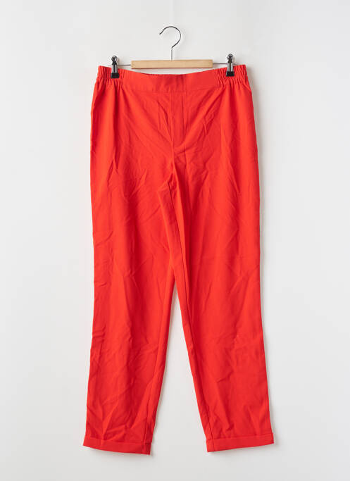 Pantalon droit rouge JACQUELINE DE YONG pour femme