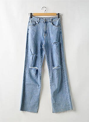 Jeans bootcut taille haute taille haute bleu HAILYS femme