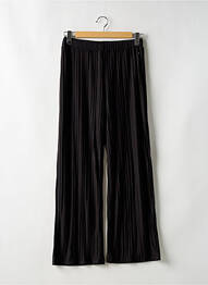 Pantalon large taille normale taille normale noir GARCOA femme