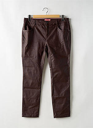 Jeans coupe slim stretch taille normale rouge STREET ONE femme