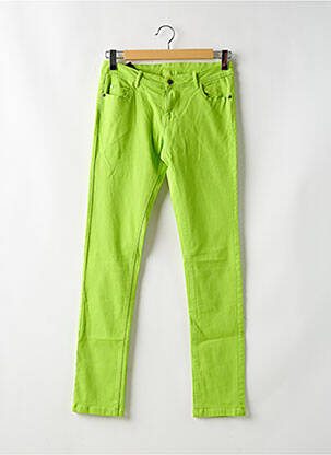 Jeans coupe slim taille basse taille basse vert FLAIR femme