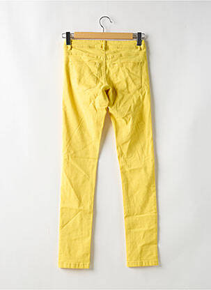 Jeans coupe slim taille basse taille basse jaune FLAIR femme