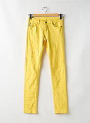 Jeans coupe slim jaune FLAIR pour femme seconde vue