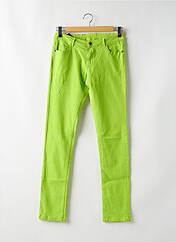 Jeans coupe slim vert FLAIR pour femme seconde vue